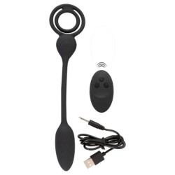 Rebel penis- och testikelring med fjärrkontroll