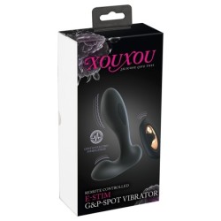 XOUXOU RC Vibrador de Estimulación Electrónica para Punto G y Próstata