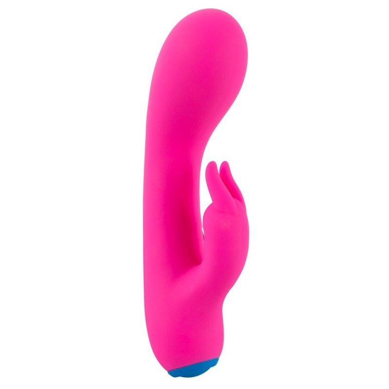 farbenfroher Vibrator mit Kaninchenaufsatz