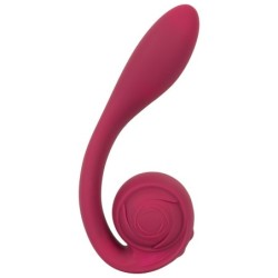 Rosa Vermelha Vibrador Flexível Ponto G