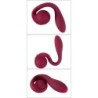 Rosa Roșie Vibrator Flexibil Punctul G