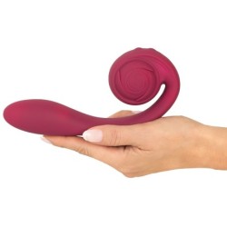 Rosa Roșie Vibrator Flexibil Punctul G