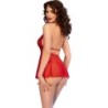 Cr 4720 Babydoll & Rode String L