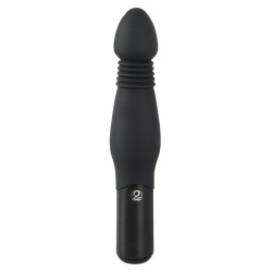 Melns Y2T anālās grūdienvilnis vibrators