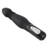 Crni analni vibrator s potiskom Y2T
