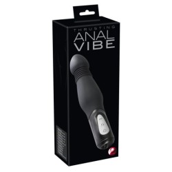 Schwarzer Anal Thrust Vibrator Y2T