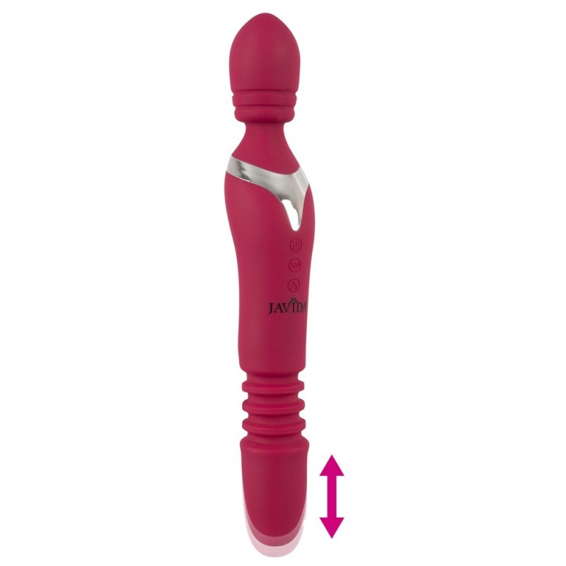 Javida Vibrador com calor e impulso