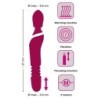 Javida Vibrador com calor e impulso