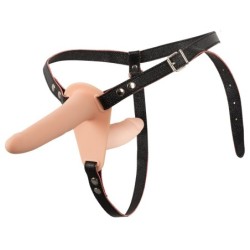 Harnais double vibromasseur