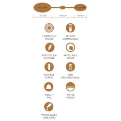 GoGasm vibrerende vagina en anus