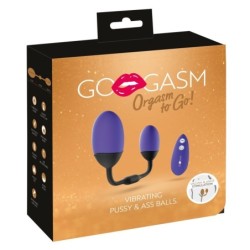 Vibratore per vagina e ano GoGasm