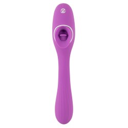 Vibrador flexible de 2 funciones
