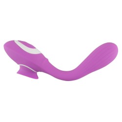 Elastīgs vibrators ar 2 funkcijām