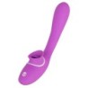 Elastīgs vibrators ar 2 funkcijām