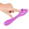 Vibrador flexible de 2 funcions