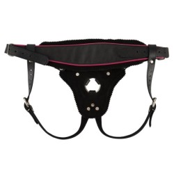 Leather S-L Thong Strap Harness