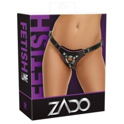 Leren String Harnas S-L