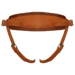 Harnesk i naturläder 2XL