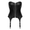 Corsetto di strisce di cuoio L