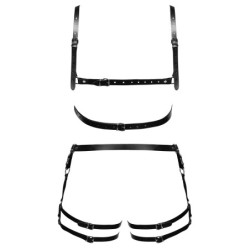 Harnais en cuir pour homme, ensemble M/L