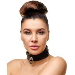 Halsband i läder S-L