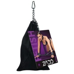 Kajdan podłogowy ze skóry