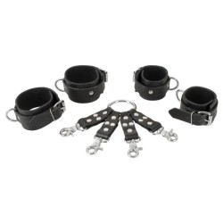Set di legature Hogtie in pelle
