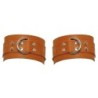 Menottes en cuir naturel