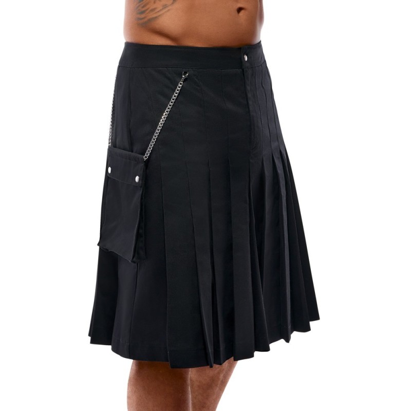 Férfi szoknya fekete 2XL