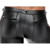 Herrenhose Schwarz/Rot XL