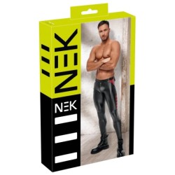 Herrenhose Schwarz/Rot XL