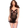 Cr 4832 Babydoll Nero L/Xl