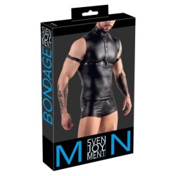 Top para homem preto M
