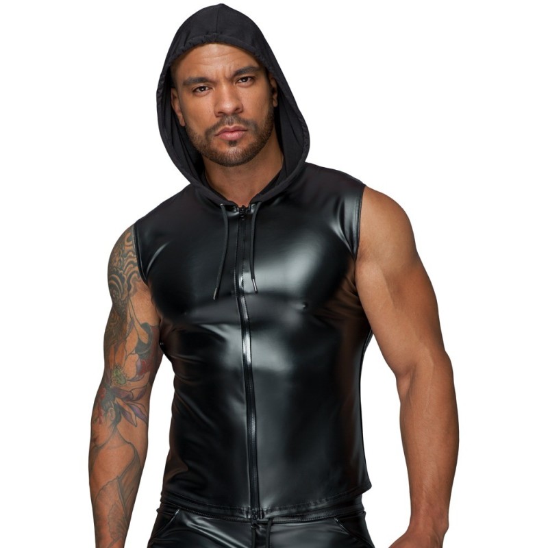 Camisola com capuz Noir L