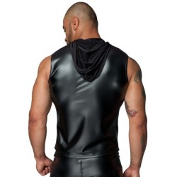 Camisola com capuz Noir L