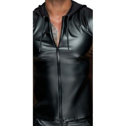 Camisola com capuz Noir L