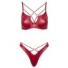Conjunto de soutien vermelho 85B/L