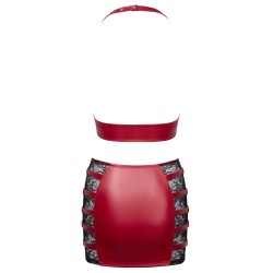 Top y Falda rojo XL