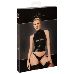 Top Noir com Zíper XL