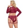Red Top and Knicker Set XL