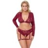 Red Top and Knicker Set 2XL
