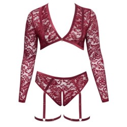 Rdeči top in hlačke 2XL