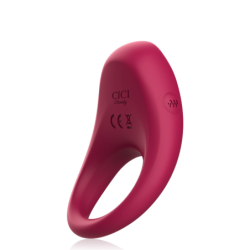 Anneau vibrant en silicone Premium