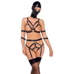 Set di cinghie Bad Kitty + Maschera XL