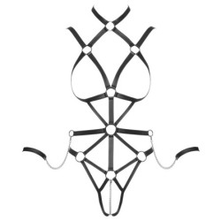 Uprząż na ciało Bad Kitty M