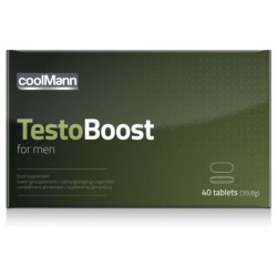 Coolmann Testo Boost Potenciador Con Tribulus Terrestris 40 Tabs