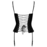 Corset noir XL