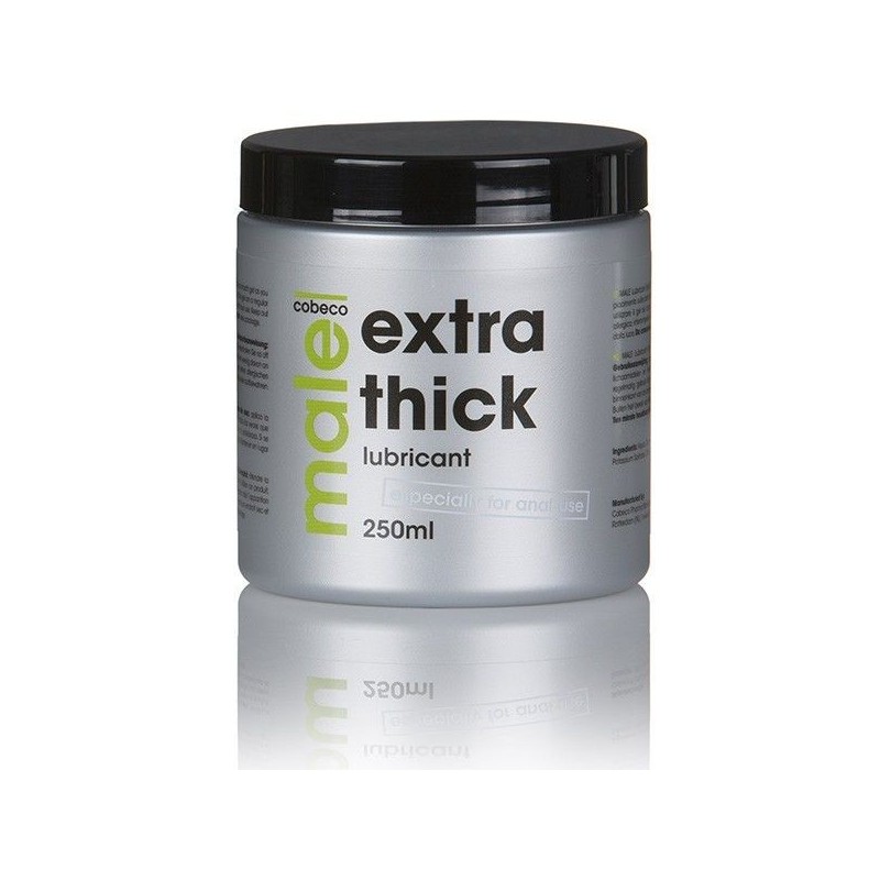 Male Biely Lubrikant 250 ml Extra Thick