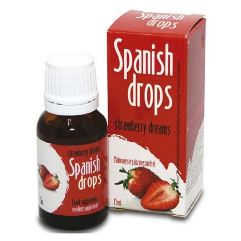 Spanish Fly Strawberry Dreams stimuliuojančių lašų 15 ml