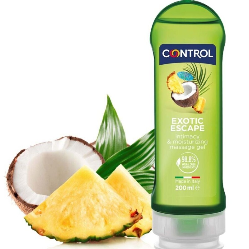 2 In 1 Massaggio & Piacere Exotic 200 Ml